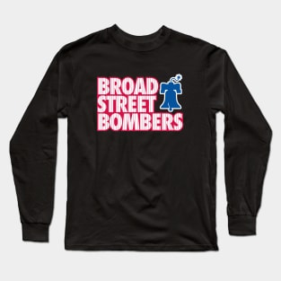 Broad Street Bombers 1 - Black Long Sleeve T-Shirt